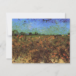 The Green Vineyard by Vincent van Gogh