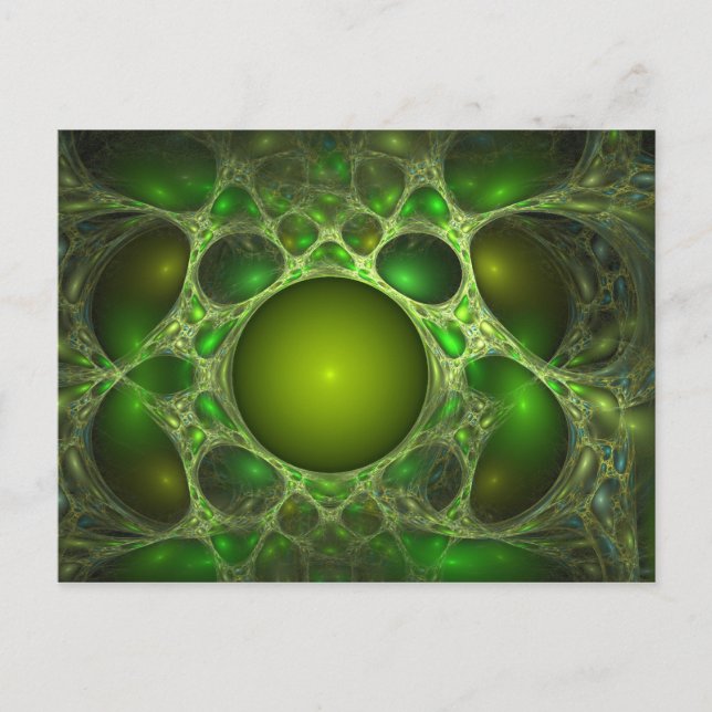 The green world postcard (Front)