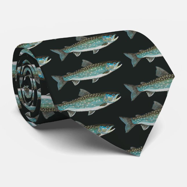 The Greenland Char for Anglers and Ichthyologists Tie (Rolled)