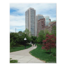 "The Greenway in Summer" Boston, MA. Impression 8,