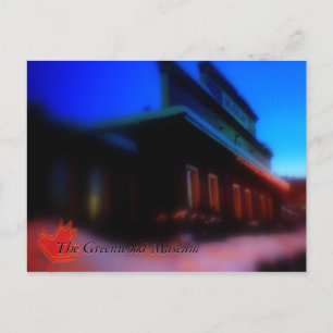 The Greenwood Museum Postcard