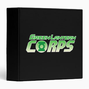 The Gren Lantern Corps Logo 2 Binder