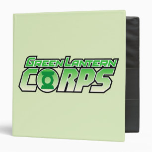 The Gren Lantern Corps Logo 2 Binder