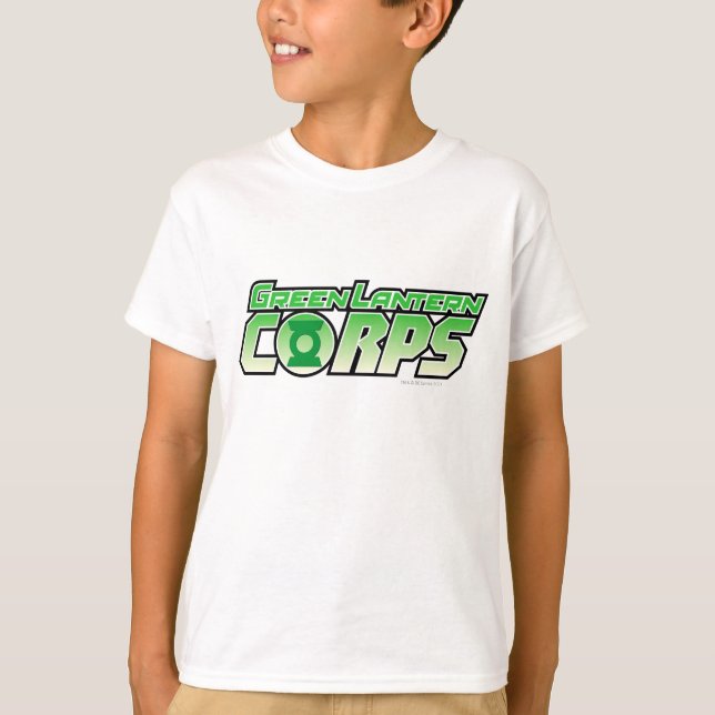 The Gren Lantern Corps Logo 2 T-Shirt (Front)
