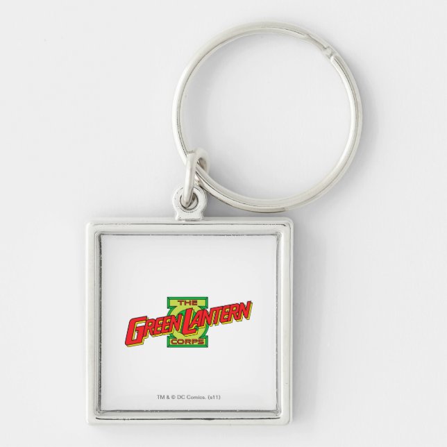 The Gren Lantern Corps Logo Keychain (Front)