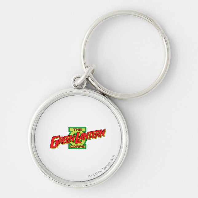 The Gren Lantern Corps Logo Keychain (Front)