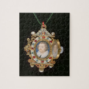The Gresley Jewel, with miniature portraits of Sir Jigsaw Puzzle