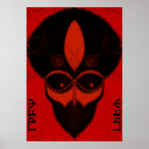 THE GREY ONE GONE TRIBAL POSTER