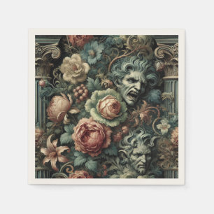 ⚰️ The Grief Council – Gothic Victorian Napkin