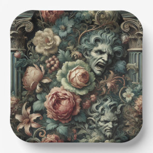 ⚰️ The Grief Council – Gothic Victorian Paper Plate