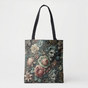 ⚰️ The Grief Council – Gothic Victorian Tote Bag