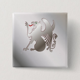 The Griffin 2 Inch Square Button