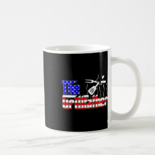The Grill-father 4th Of July Funny Grilling Bbq Am Coffee Mug