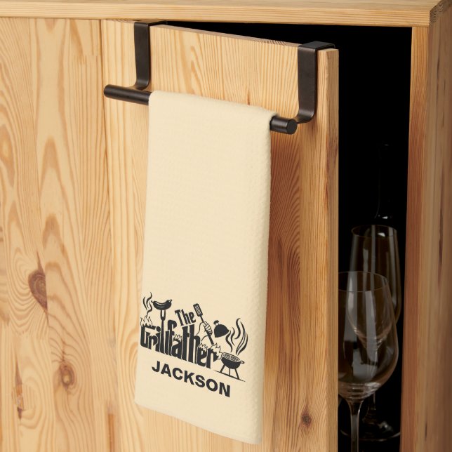 The Grill Father Kitchen Towel (Thirds Fold)