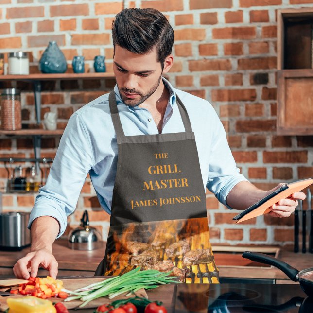The Grill Master Custom Apron (Creator Uploaded)