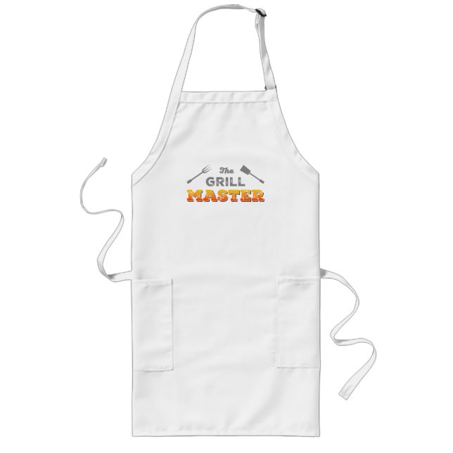 The Grill Master Pit Boss BBQ Long Apron (Front)
