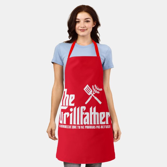 The Grillfather Apron (Worn)
