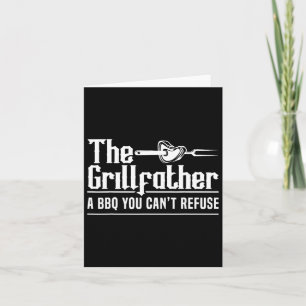 The Grillfather Bbq Grilling Grillmaster Rbecue  Card