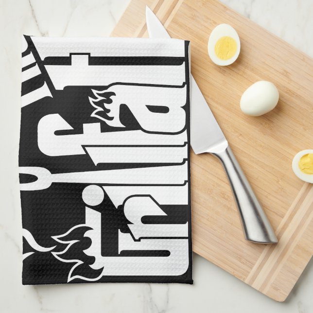 The Grillfather Kitchen Towel (Quarter Fold)