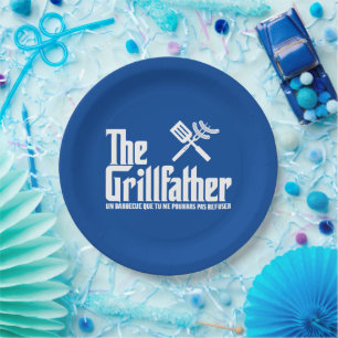 The Grillfather Paper Plate