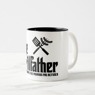 The Grillfather Two-Tone Coffee Mug