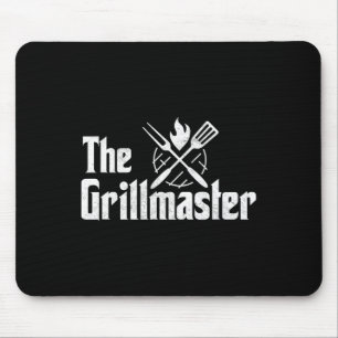 The Grillmaster Bbq Grill And Smoker Rbecue Chef M Mouse Pad
