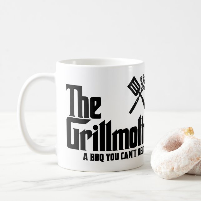 The Grillmother Coffee Mug (With Donut)