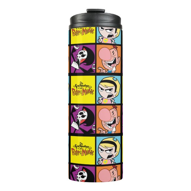 The Grim Adventures of Billy & Mandy Character Art Thermal Tumbler (Front)