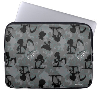 The Grim Adventures of Billy & Mandy Pattern Laptop Sleeve