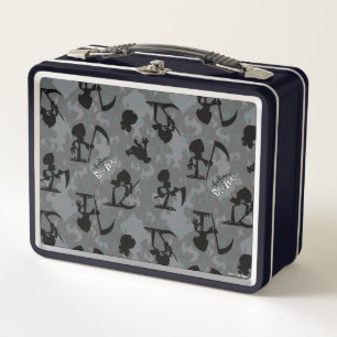 The Grim Adventures of Billy & Mandy Pattern Metal Lunch Box