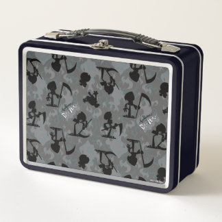 The Grim Adventures of Billy & Mandy Pattern Metal Lunch Box