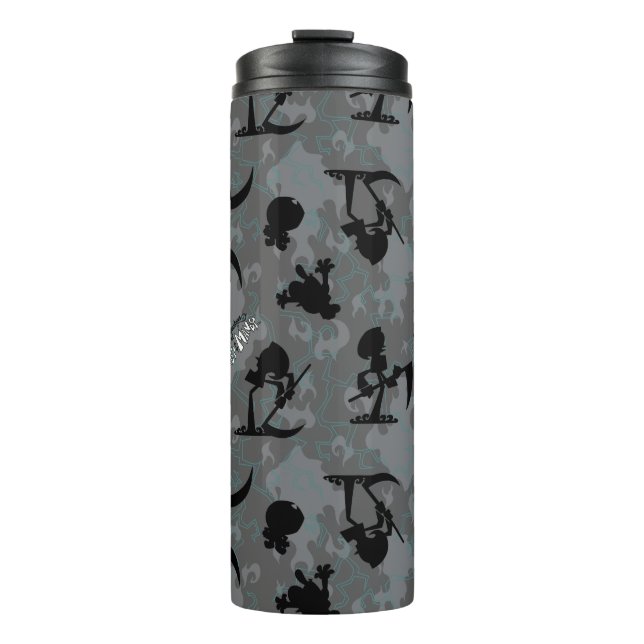 The Grim Adventures of Billy & Mandy Pattern Thermal Tumbler (Front)