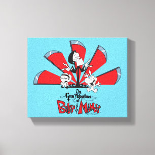 The Grim Adventures of Billy & Mandy Scythes Art Canvas Print
