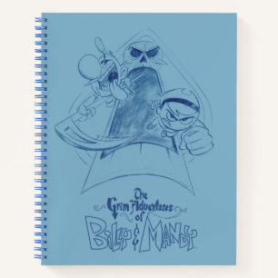 The Grim Adventures of Billy & Mandy Sketch Art Notebook