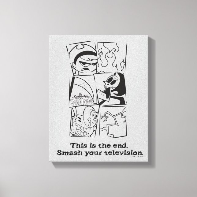 The Grim Adventures of Billy & Mandy - The End Canvas Print (Front)