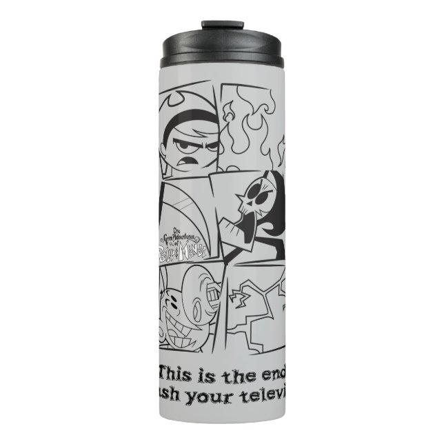 The Grim Adventures of Billy & Mandy - The End Thermal Tumbler (Front)
