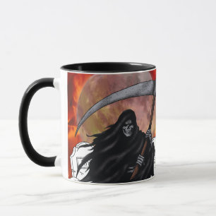 The Grim Reaper Graveyard Mug