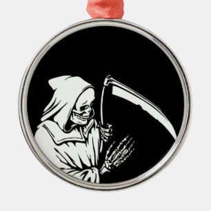 The Grim Reaper or Death Metal Ornament