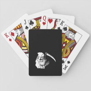 The Grim Reaper or Death Playing Cards