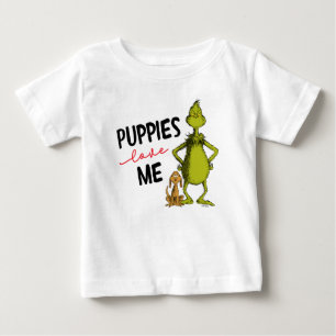 The Grinch and Max Puppies Love Me T-Shirt