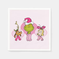 The Grinch Crew in Pink Valentine's Portrait