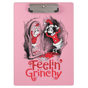The Grinch Feeling Grinchy Clipboard