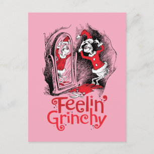 The Grinch Feeling Grinchy Postcard
