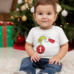 The Grinch   First Birthday Baby T-Shirt