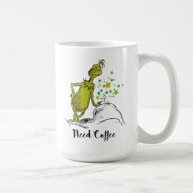 The Grinch | Funny Need Coffee Mug (Right)