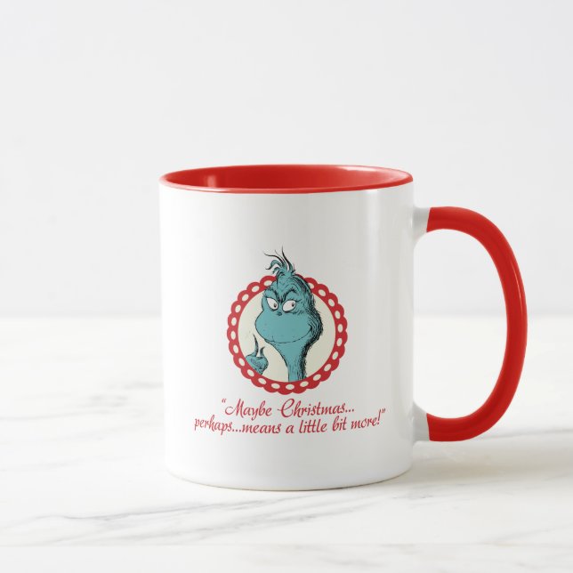 The Grinch | Maybe Christmas… Mug (Right)