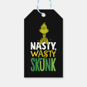 The Grinch   Nasty Wasty Skunk Gift Tags