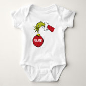The Grinch | Personalized Name T-Shirt Baby Bodysuit (Front)