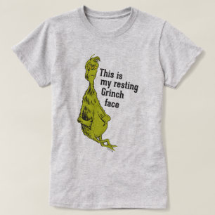 The Grinch Resting Grinch Face T-Shirt