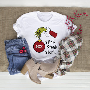 The Grinch Stink Stank Stunk Tri-Blend Shirt